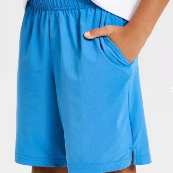 NWT All in Motion Kids Active Light Woven Shorts- Blue XL (14) - Picture 3 of 9